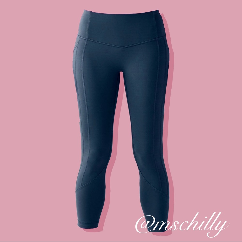 Lululemon All The Right Places High Rise Leggings Nocturnal Teal Green Blue 4